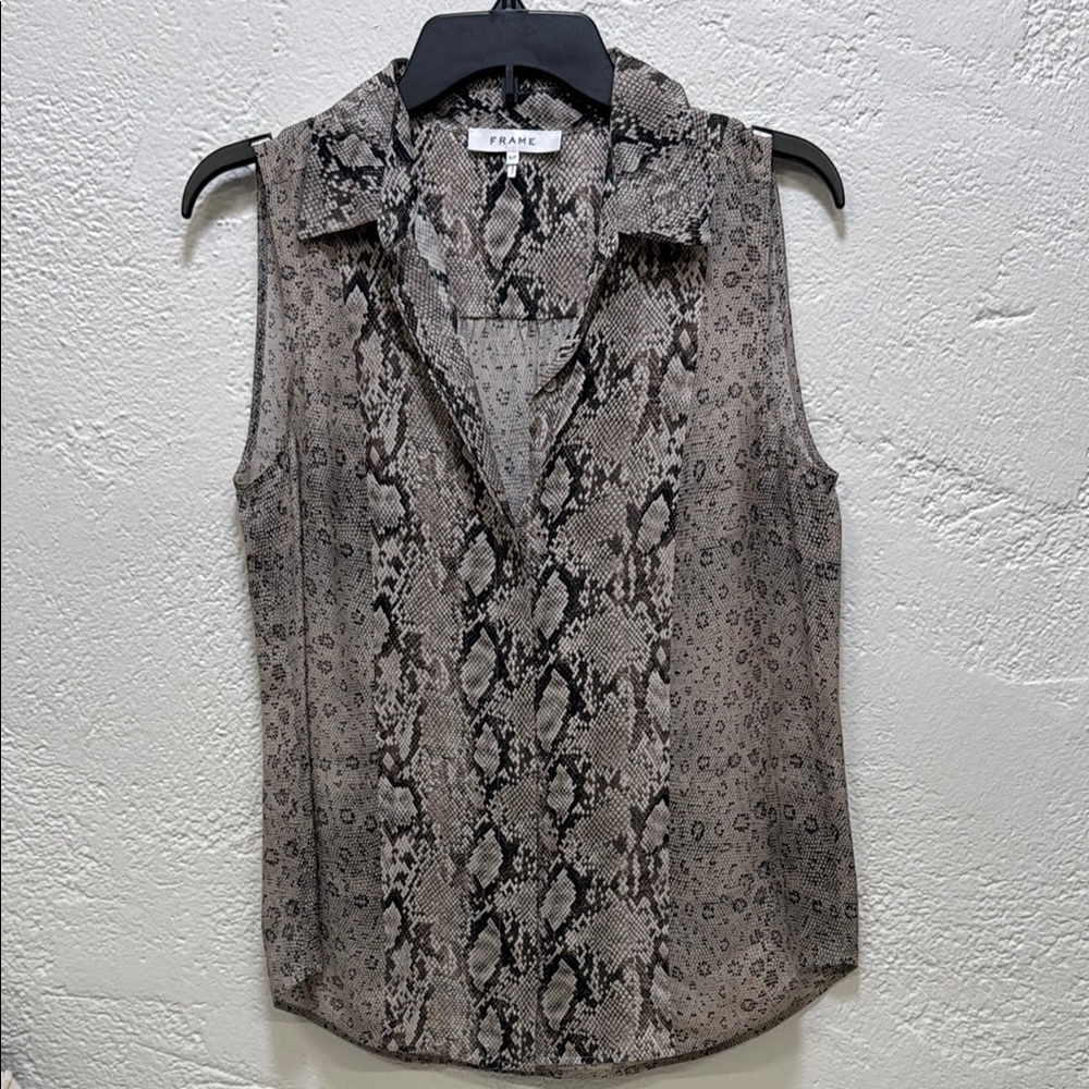 FRAME Silk Top